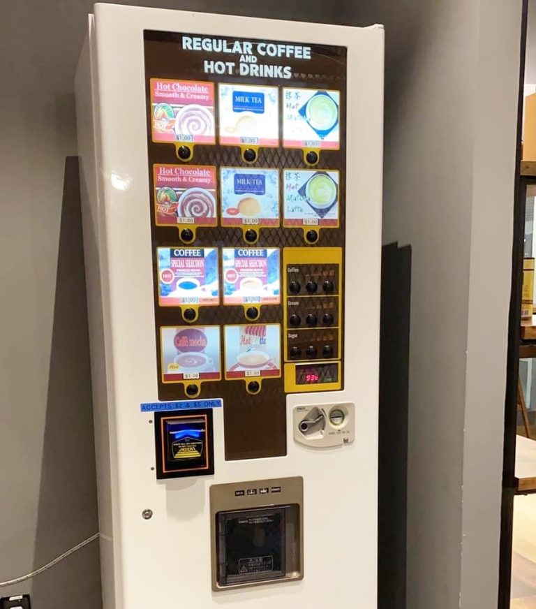 Coffee vending machine in Singapore | Everitt Vending